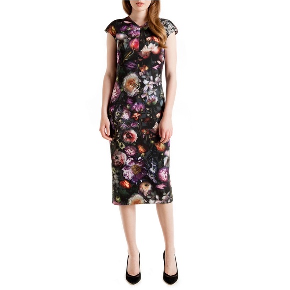 ted baker florence midi dress
